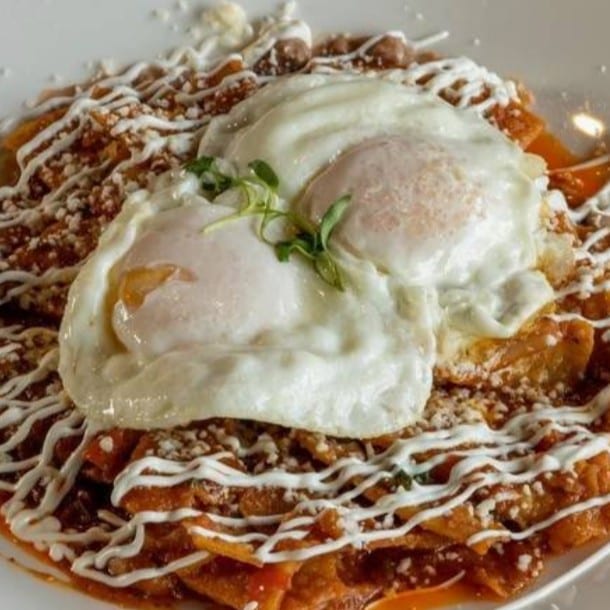Chilaquiles Half Tray.