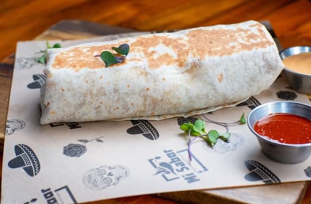 Fajita Veggie Burrito.