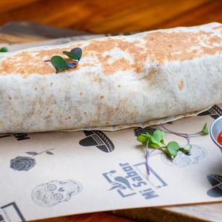 Asada & Eggs Burrito